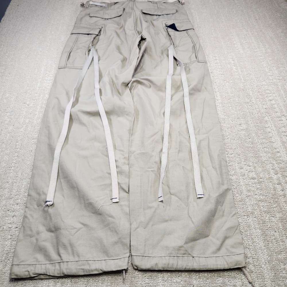 Vintage No Boundaries Cargo Pants Men 32x32 Baggy Paratrooper Wide Leg Y2K Trip - Picture 12 of 15